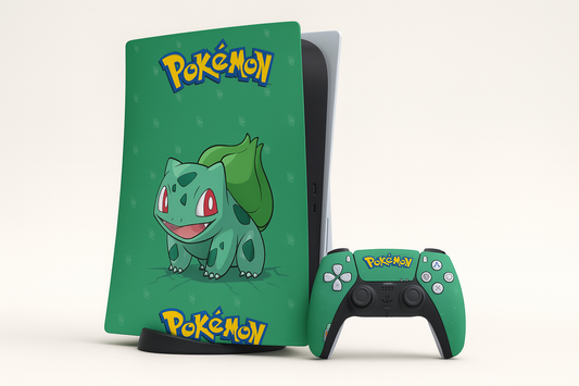 Bulbasaur Pokémon PS5 Console Skin