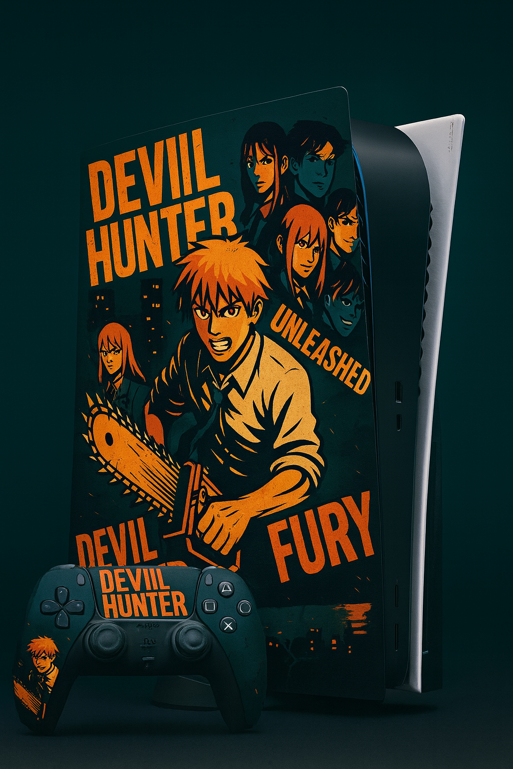 Chainsaw Devil Hunter PS5 Skin