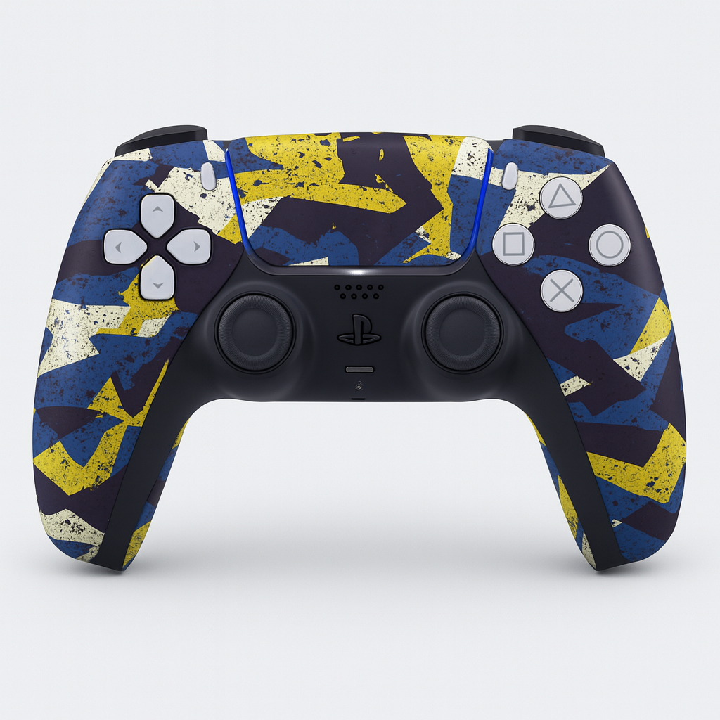 Ps5 controller blue skin