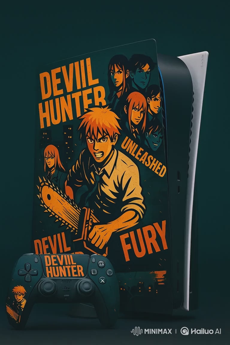 Chainsaw Devil Hunter PS5 Skin