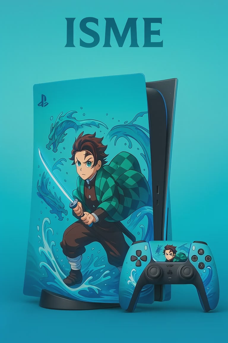 Demon Slayer Tanjiro PS5 Skin